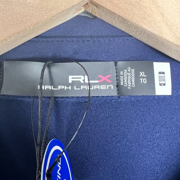 RLX Ralph Lauren NWT 122 US Open The Country Club Polo Shirt Size XL - Picture 10 of 11